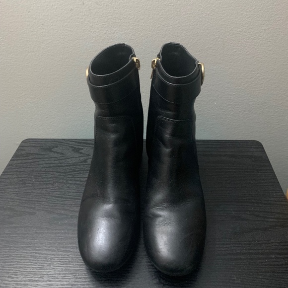 Coach Ankle Block Heel  Boots - Picture 1 of 9